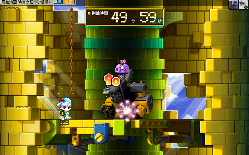 楓之谷87【101時空裂縫任務】遊戲畫面